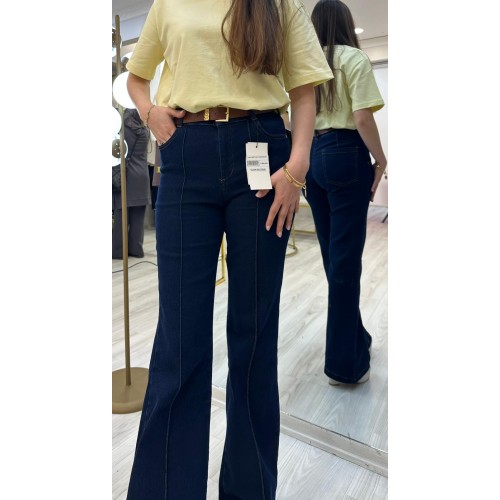 Lacivert Kot Pantolon