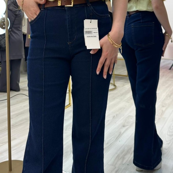 Lacivert Kot Pantolon