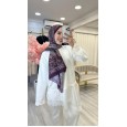 Beyaz Dantelli Sweat