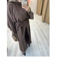 Kahve Abaya Takım Kahve Abaya Takım
