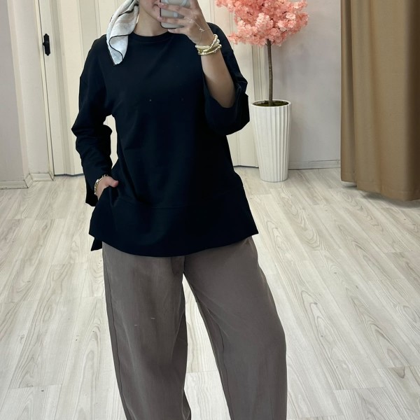 Siyah Sweatshirt