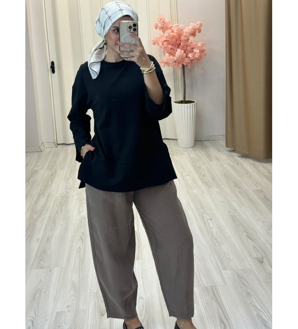 Siyah Sweatshirt