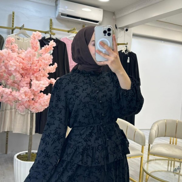 Dantelli Elbise 2li Takım