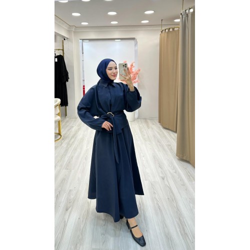 Lacivert Gold Kemerli Takım