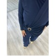 Lacivert Alt Tokalı 2Li Takım